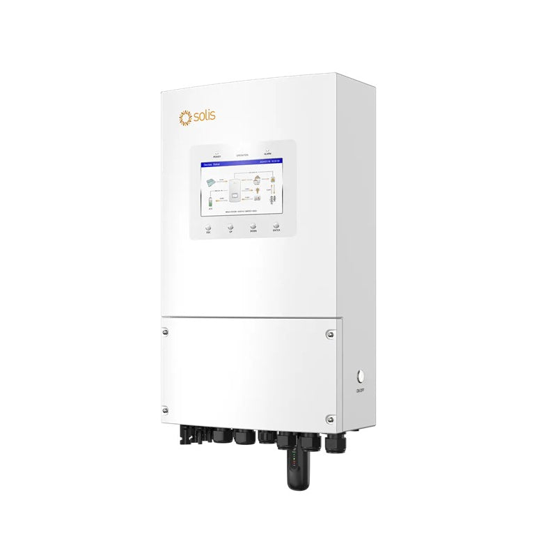 Solis S6 5kW 1 Phase Hybrid Inverter with DC - 2 MPPT for LV Batteries ...
