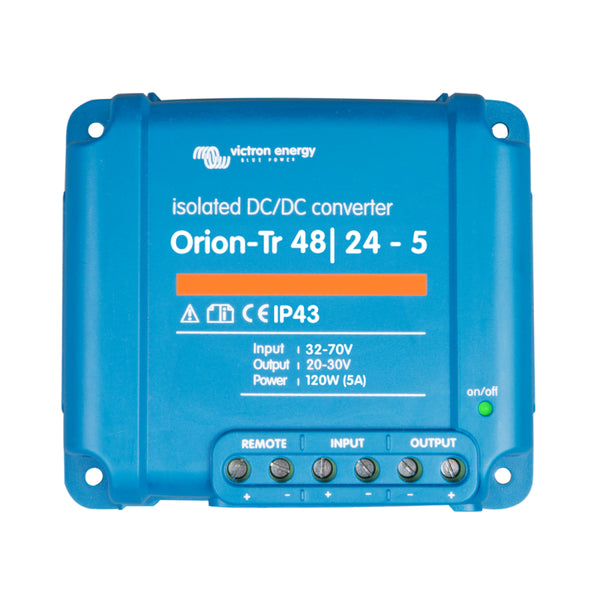 Victron Orion-Tr IP43 48/24V-5A 120W Isolated DC-DC Converter