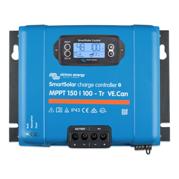 Victron SmartSolar MPPT Charge Controller 150V/100A-Tr VE.Can