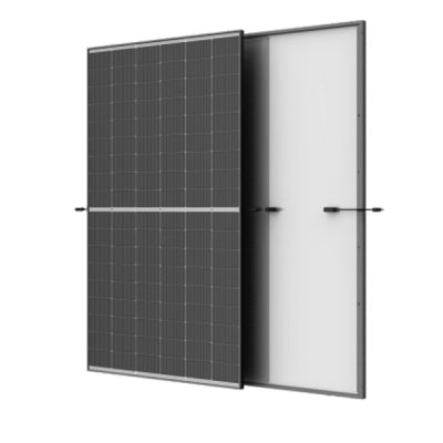 Trinasolar 505W Vertex S+ Dual Glass N-type i-TOPCon Solar Module – Black Frame/White Backsheet