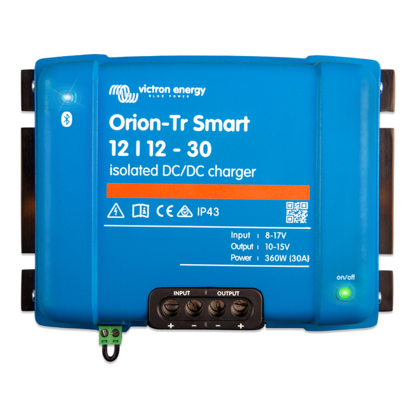 Victron Orion-Tr Smart IP43 12/12V-18A 220W Isolated DC-DC Charger