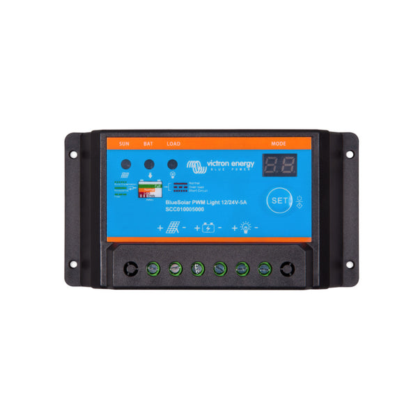 Victron BlueSolar PWM-Light Charge Controller 12/24V-5A