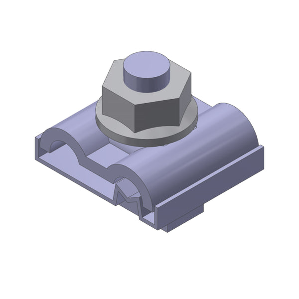 VDV Ss. Earthing clamp M10