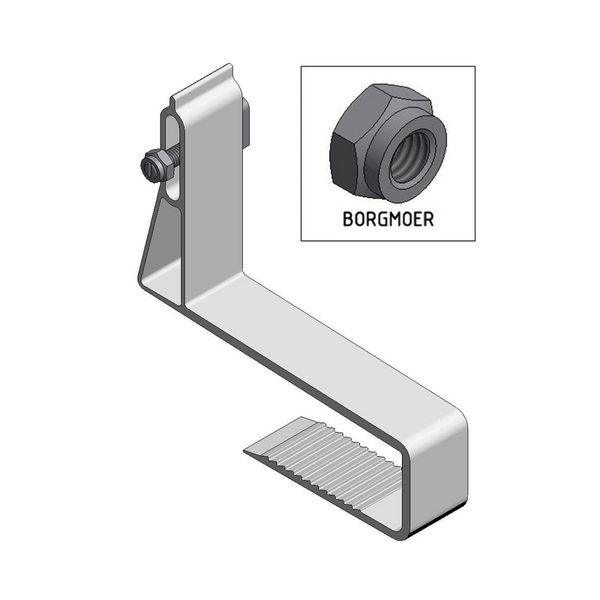 VDV Alu. Slimline 40-50mm twist hh+locknut