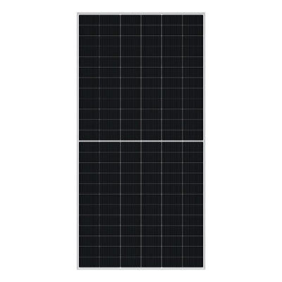 DMEGC Solar 590W Infinity 144 Cut Bi-Facial Dual Glass N-type Mono Solar Module - Silver Frame