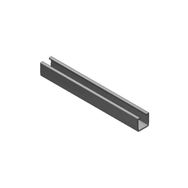 VDV Alu trapezoidal profile L=440mm + EPDM