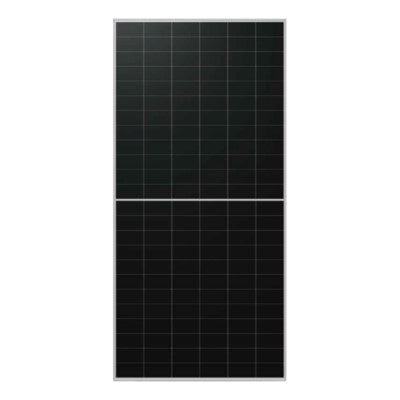 LONGi Solar 655W Hi-MoX10 HPBC + N-type Mono Solar Module – Silver Frame/White Backsheet