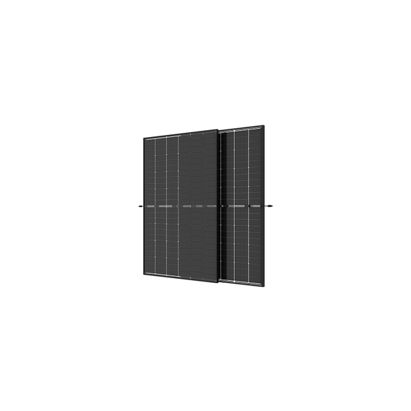 Trinasolar 465W Vertex S+ Dual Glass N-type iTOPCon Solar Module - Black Frame/White Backsheet