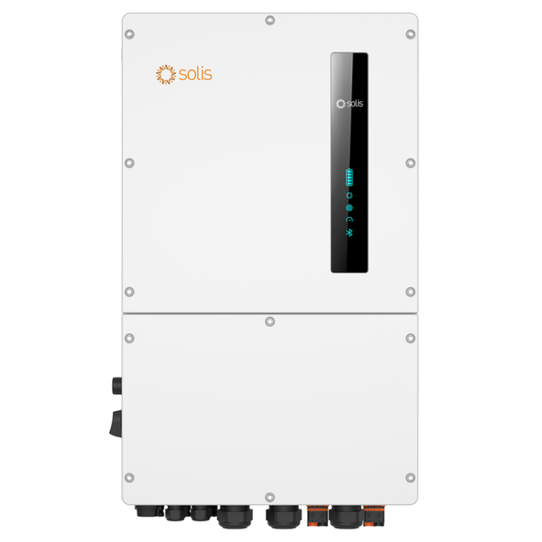 Solis S6 30kW 3 Phase Hybrid Inverter for HV Batteries, LV Grid - Without Display