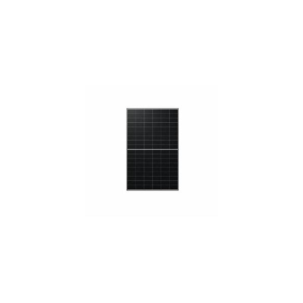 LONGi Solar 480W Hi-MoX10 Dual Glass HPBC + N-type Mono Solar Module – Black Frame/White Backsheet