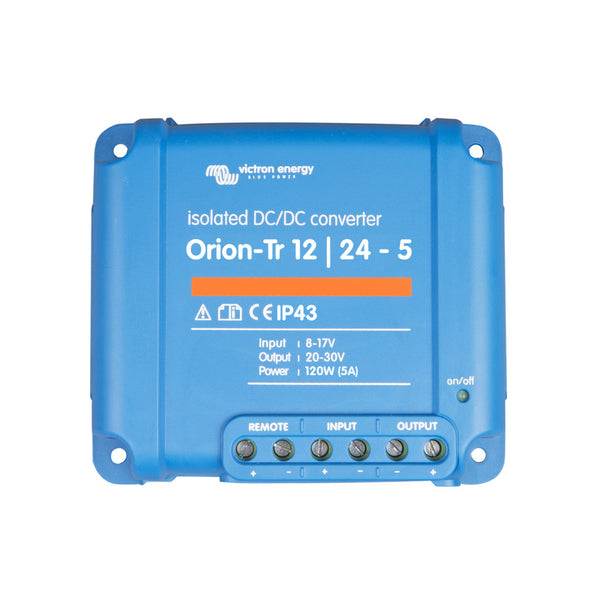 Victron Orion-Tr IP43 24/24V-5A 120W Isolated DC-DC Converter