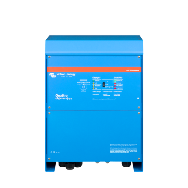 Victron Quattro 48V/10000VA/140A-100/100/120V VE.Bus Wechselrichter/Ladegerät (UL)
