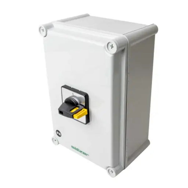 Salzer 63A 3-Pole enclosed changeover switch