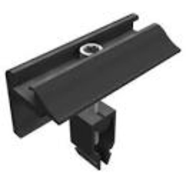 SL Rack End Clamp Vario Black Anodized 28-45mm 96163-01