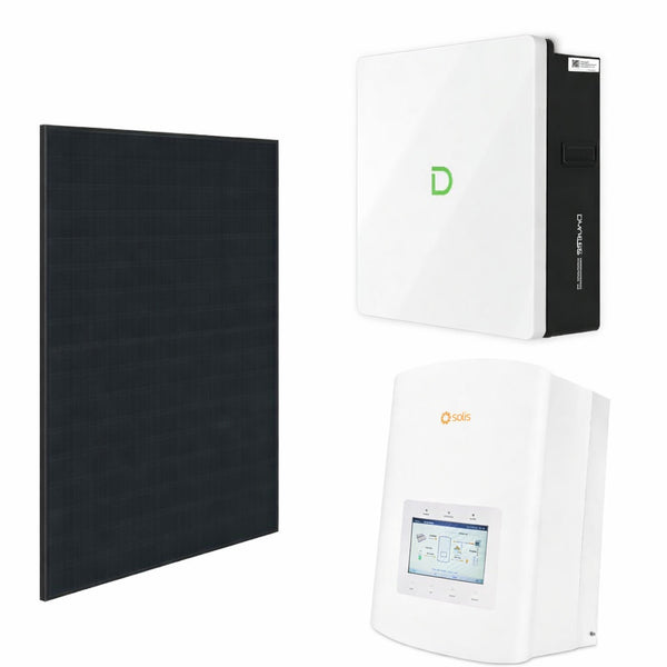 Solar PV + 10kWh Dyness Battery Storage – Solis Hybrid Inverter | 500W Panels | Installed & SEAI Registered