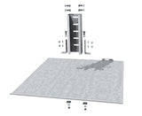 Solarport DF - GM BALLAST BASE BRACKET 130x55x40x2.85 - 0000-BRA-001 image 3
