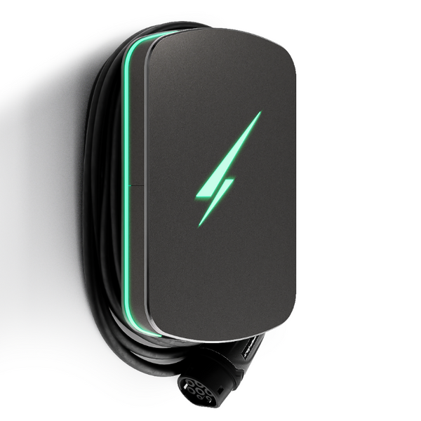 Hypervolt 7.5m Space Grey Home 3 Pro Tethered EV Charger (EVSE) 7.4kW