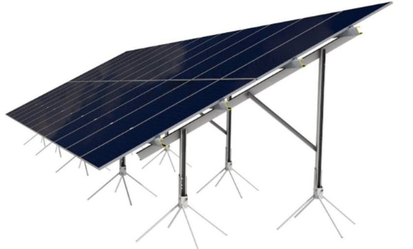 Solarport 12 Panel Double Portrait Modular Kit (Select Ground Mount)