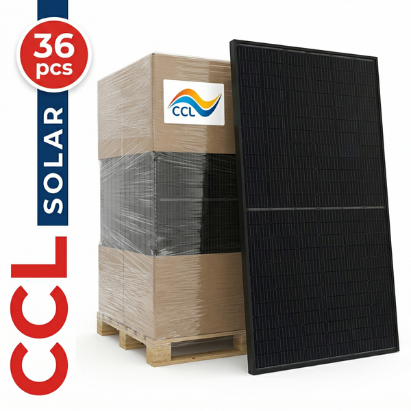 Trinasolar 450W Vertex S+ Dual Glass N-type i-TOPCon Solar Module – Full Black - PALLET OF 36