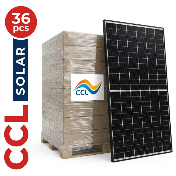 Trina Solar 455W Vertex S+ Dual Glass N Type i-TOPCon Solar Module - Black Frame/White Backsheet - PALLET OF 36