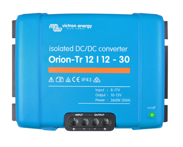 Orion-Tr 48/12-30A (360W) Isolated DC-DC converter
