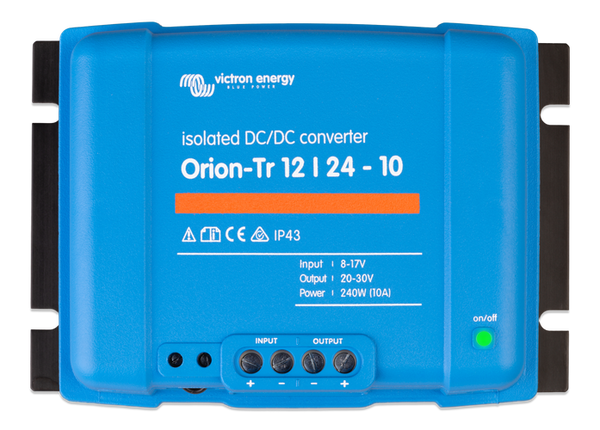 Orion-Tr 12/24-10A (240W) Isolated DC-DC converter