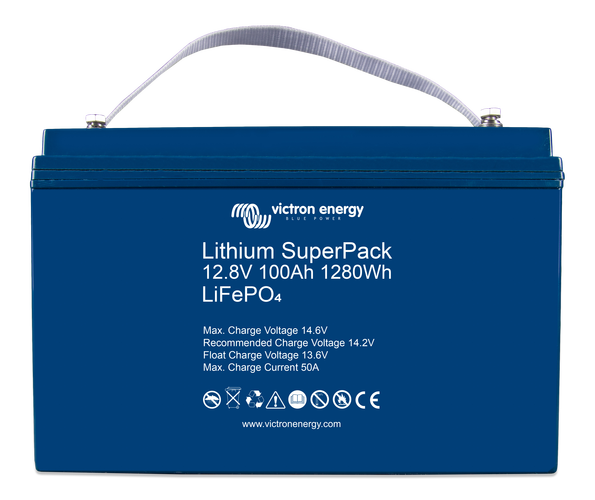 Victron Lithium SuperPack 12,8V/100Ah High Current (M8)