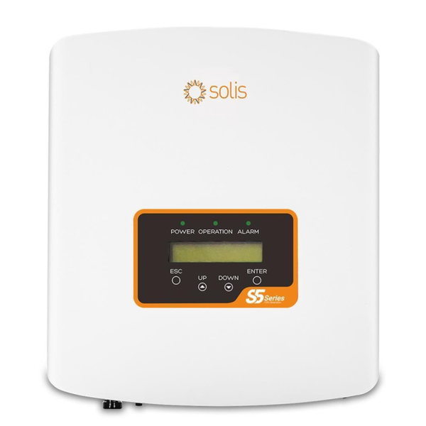 Solis 5G 4.0kW Solar Inverter - 3 Phase with DC