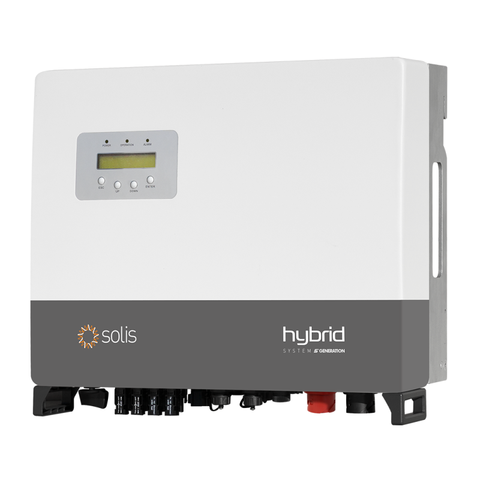 Solis 5G 5.0kW 400V Hybrid Inverter - 3 Phase with DC