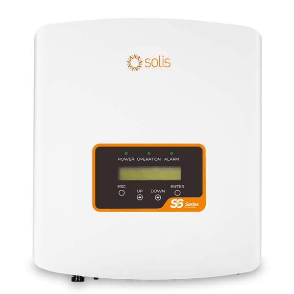 Solis MINI 5G 2.5kW Solar Inverter - 1 Phase with DC