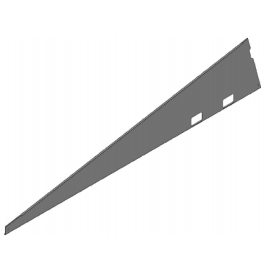 VDV Galv Side Plate ValkPro+ P10° (Left)