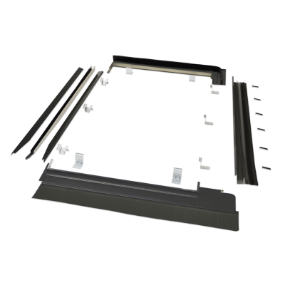 Viridian Clearline Fusion G1 Portrait Roofing Kit - Right Flashing