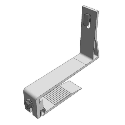 VDV Alu Slimline Roof Hook 35-59 Adjustable
