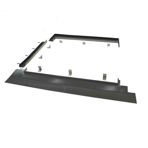 Viridian Clearline Fusion M10 F16 Landscape Roofing Kit - Left Flashing