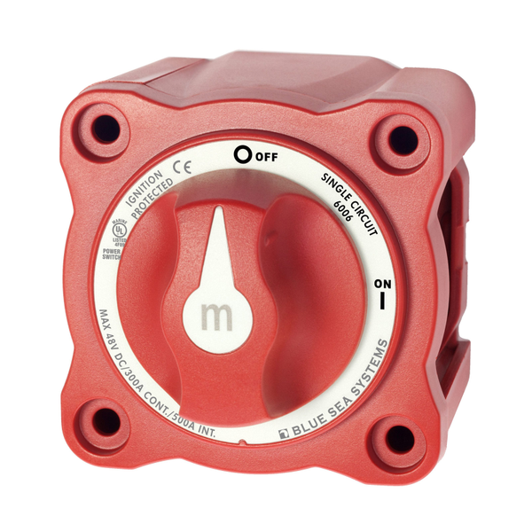 Blue Sea Systems m-Serie 48V Ein/Aus Batterieschalter